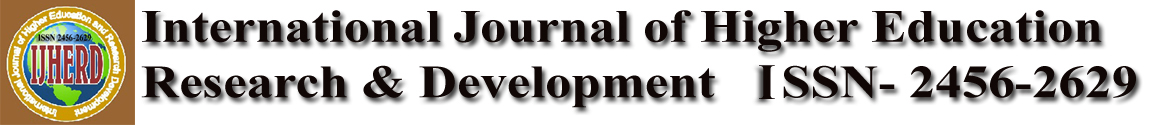 International Journal of Higher Education Research & Development