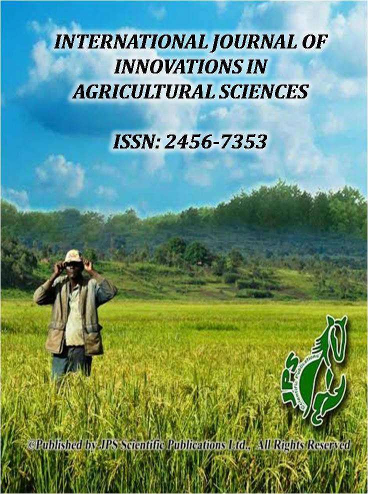 International Journal of Innovations in Agricultural Sciences