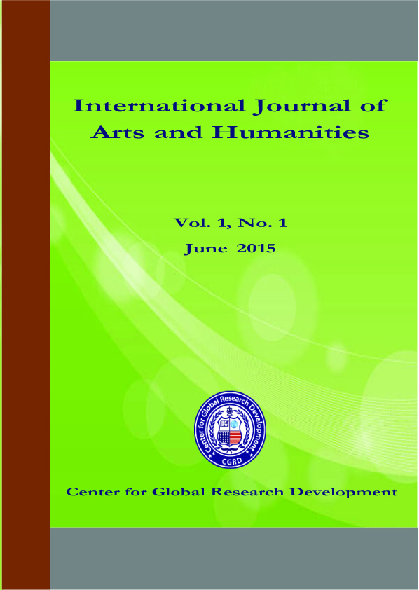 International Journal of Arts and Humanities