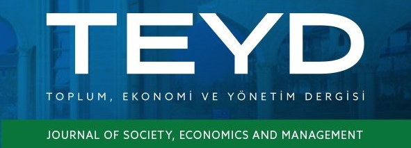 Toplum, Ekonomi ve Yönetim Dergisi (Journal of Society, Economics and Management)